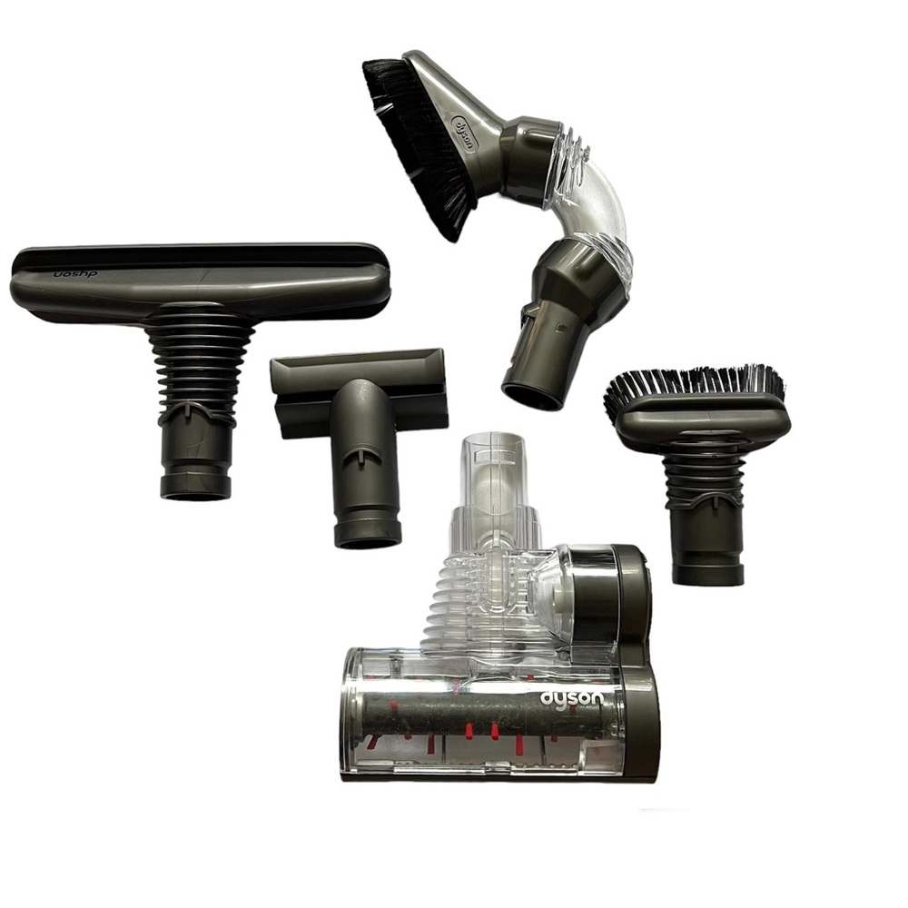 5 piece Lot Dyson Authentic Attachments including Mini Turbine